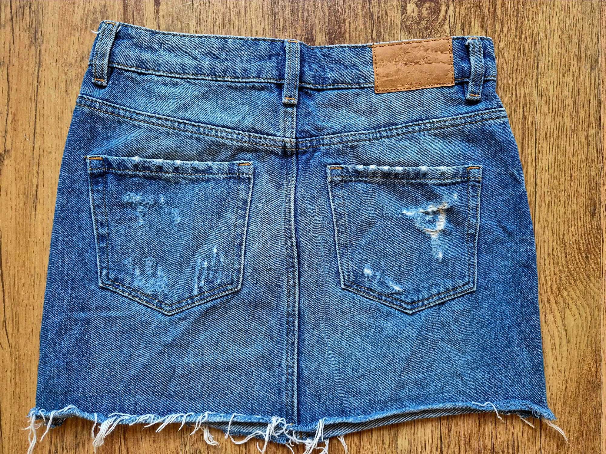 Дънкови Поли Zara