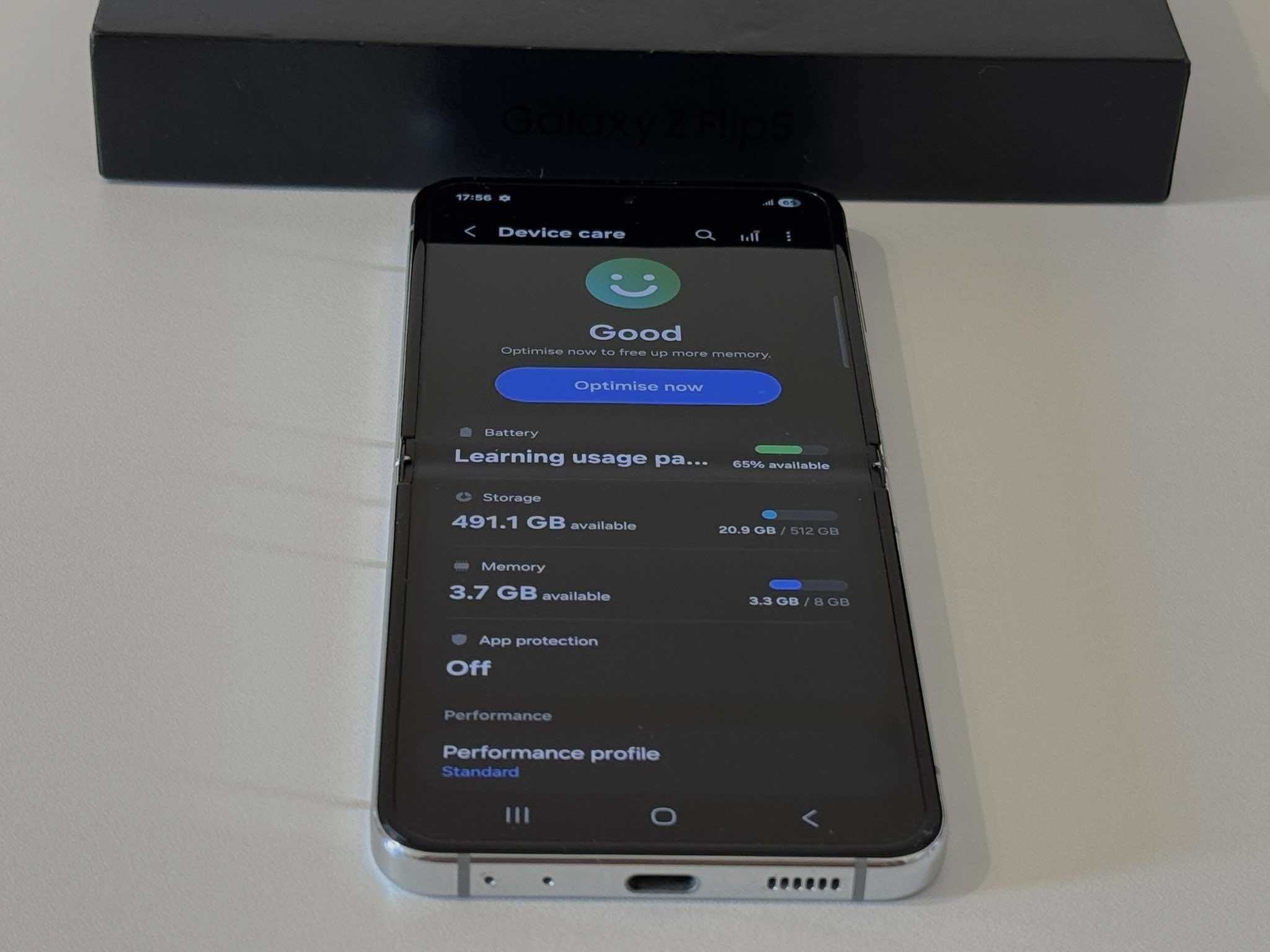 Бартер!Гаранция!Като нов! 512GB! Galaxy Flip 5 Mint (Зелен)