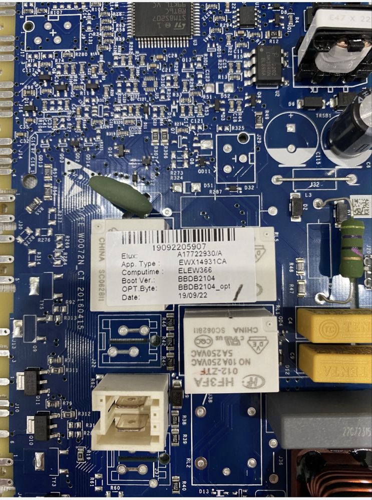 Платка за Пералня ELECTROLUX