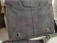 Продам женскую сумку портфель из натуральной кожи ската
