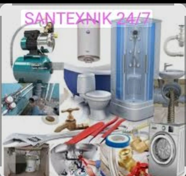 Сантехник хизмати 24/7 santexnika xizmati