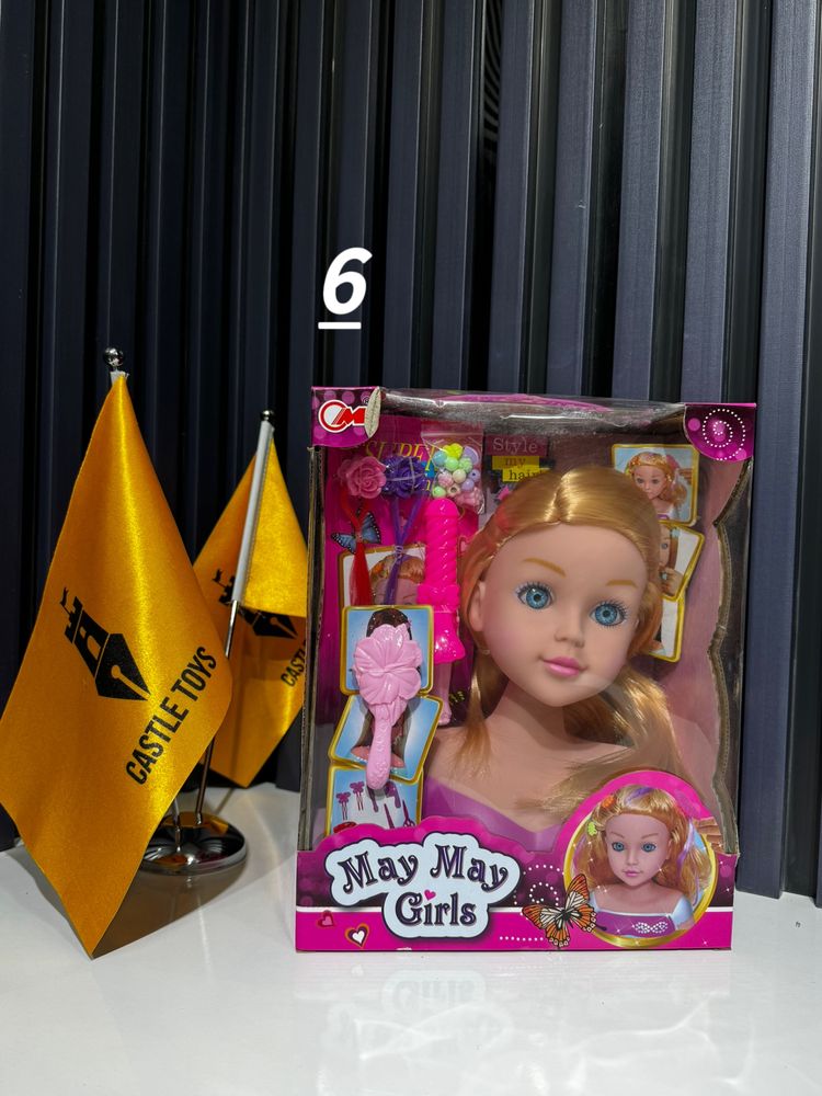 Кукла-манекен причесок макияжа Castle Toys uz