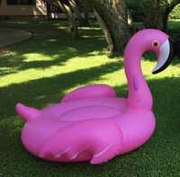 Круг пончик надувной для плавания купания фламинго