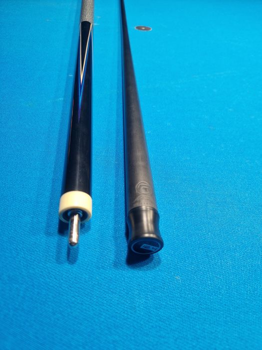 Tac biliard Predator Sneaky Pete Black / Blue Points Linen Wrap