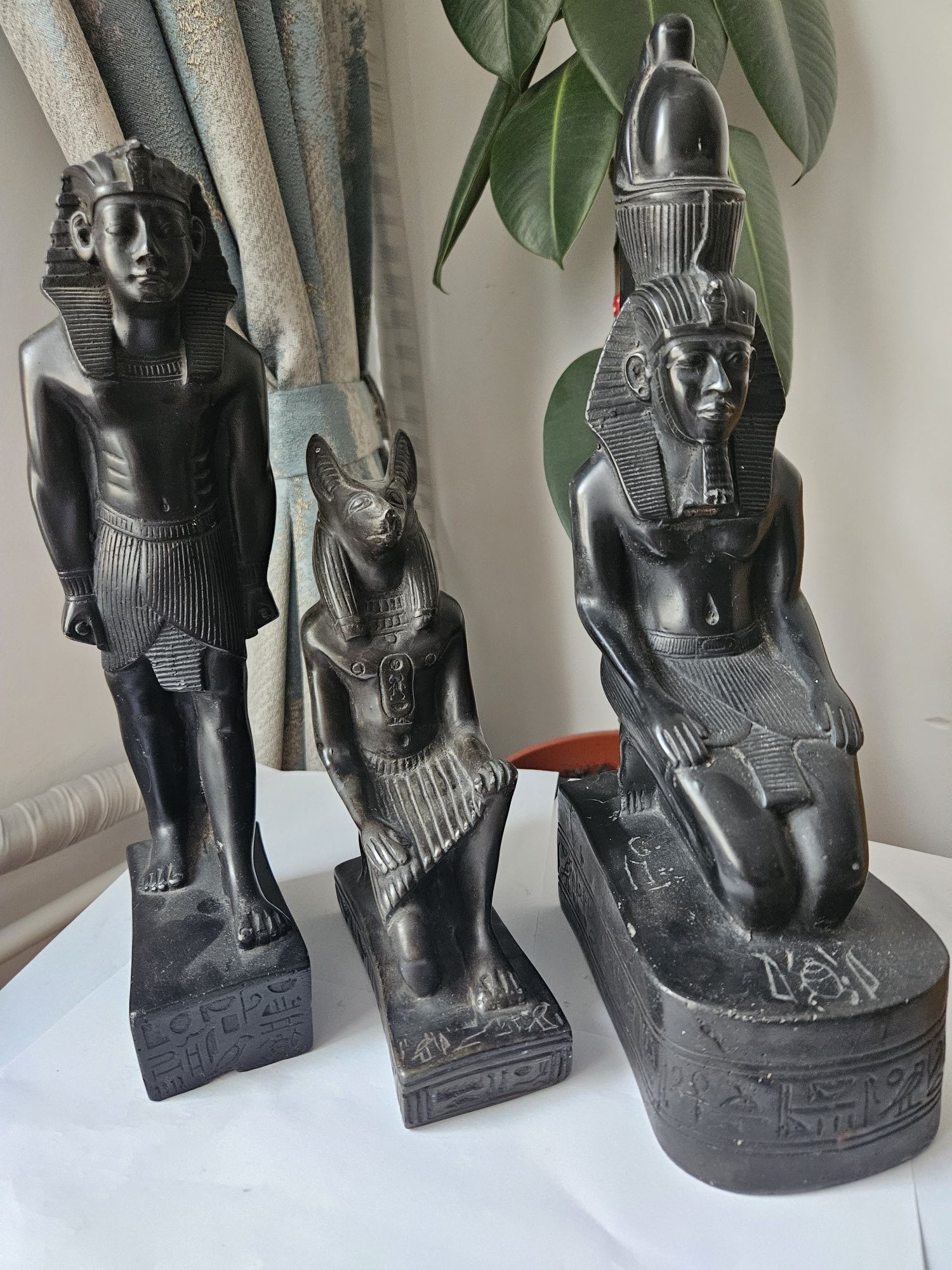 Statuete egiptene  Anubis , Ramses 1 și 2 !