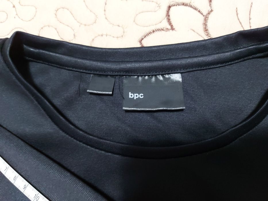 Pulover subțire cu mânecă 3/4 bpc Bonprix, culoare negru (M/L)