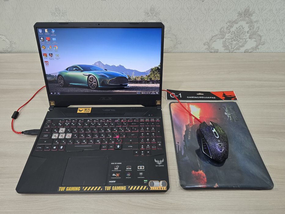 ASUS, GTX 1650 4Gb, Ryzen 5, Ram 16Gb, SSD 512Gb, HDD 1Tb, 144GHz Full