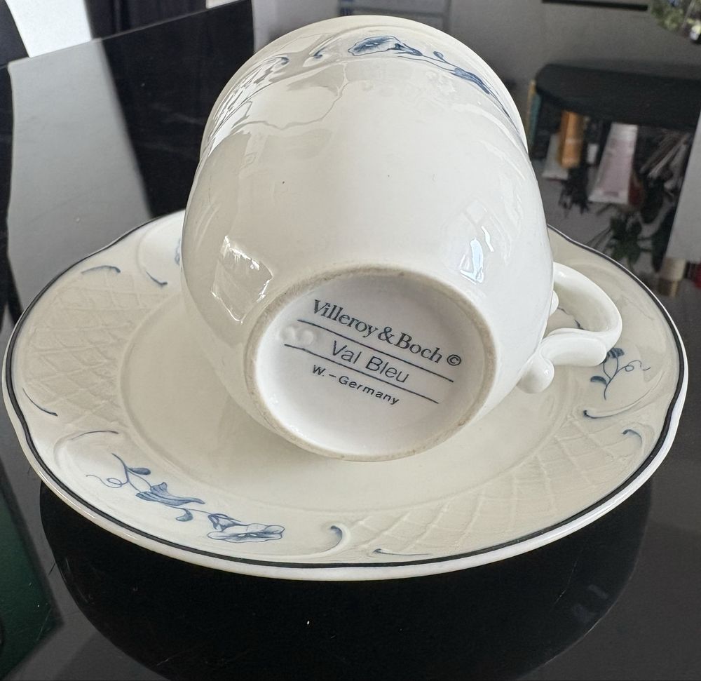 Единичен сет за кафе/чай на Villeroy & Boch Val Bleu