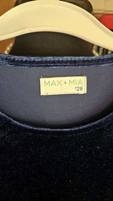 Rochie eleganta catifea mărimea 128, fetițe 6-7 ani