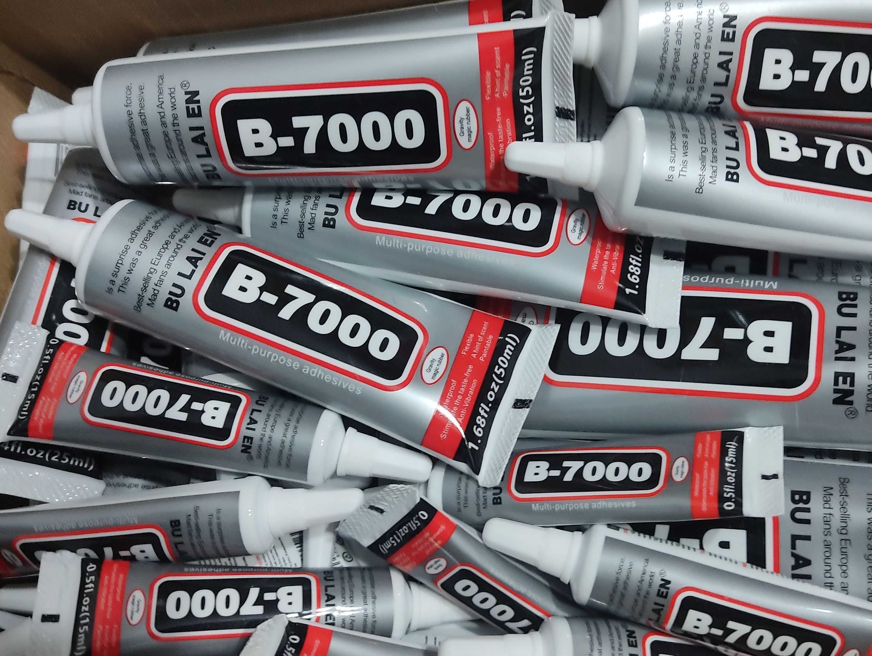 Универсално прозрачно лепило B-7000 15ml/25ml/50ml/110ml прецизна дюза