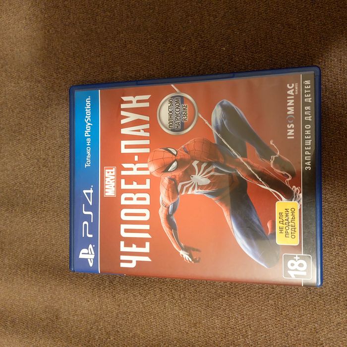 Продам игру человек паук Spider-Men на PS4