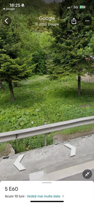 Vand teren Predeal cu deschidere catre DN