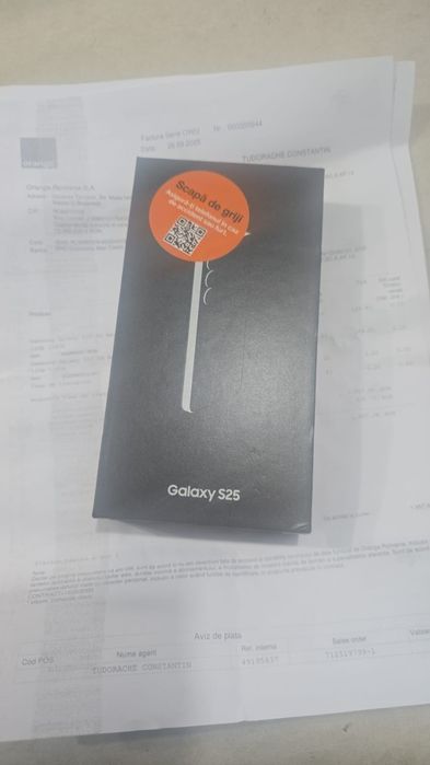 Samsung Galaxy S25 nou sigilat 128 gb