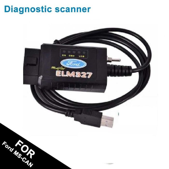 Сканер c пeреключателeм шин MS-CAN HS-CAN Ford Mazda