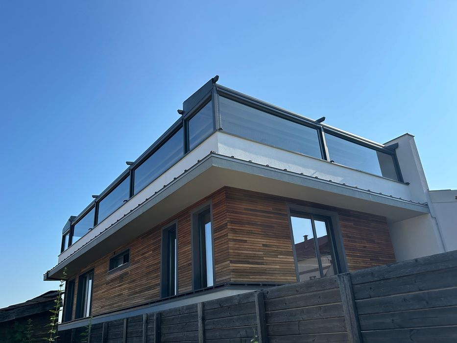 Rulouri Folie Transparenta Casetate cu Ghidaje.