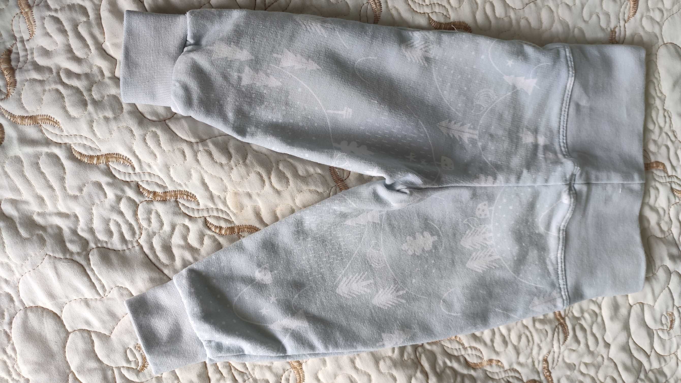 Нови бебешки памучни дрешки - бодита,панталонки,яке, ромпър, буйки