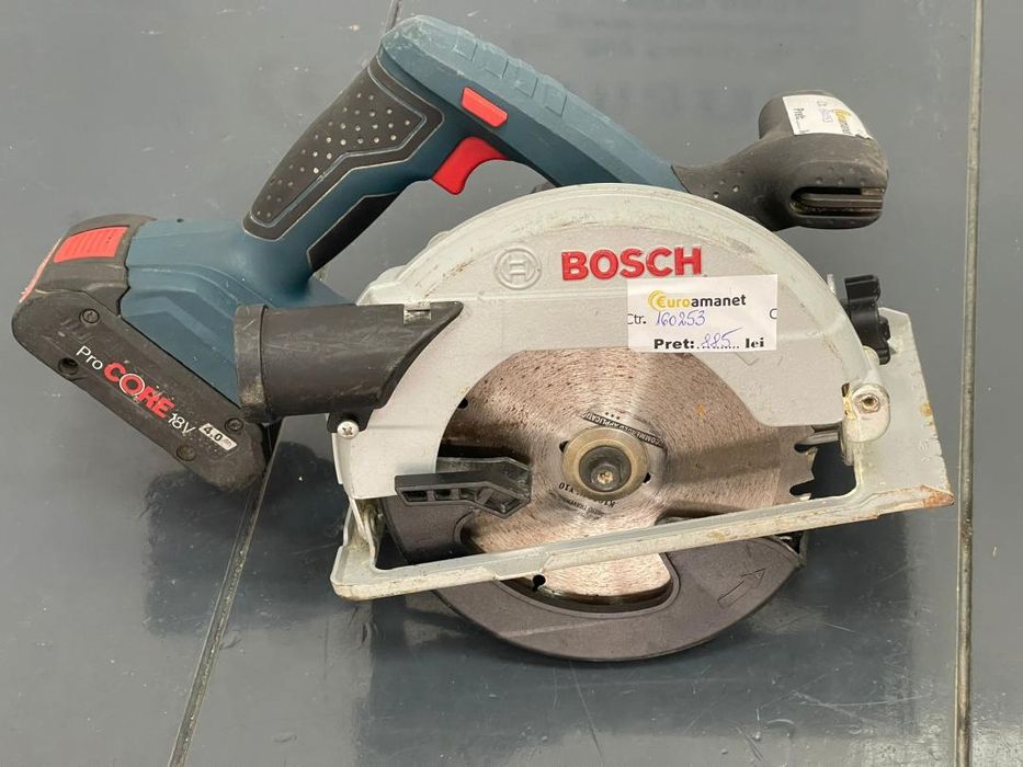 Fierastrau circular manual Bosch GKS 18V-57 -A-