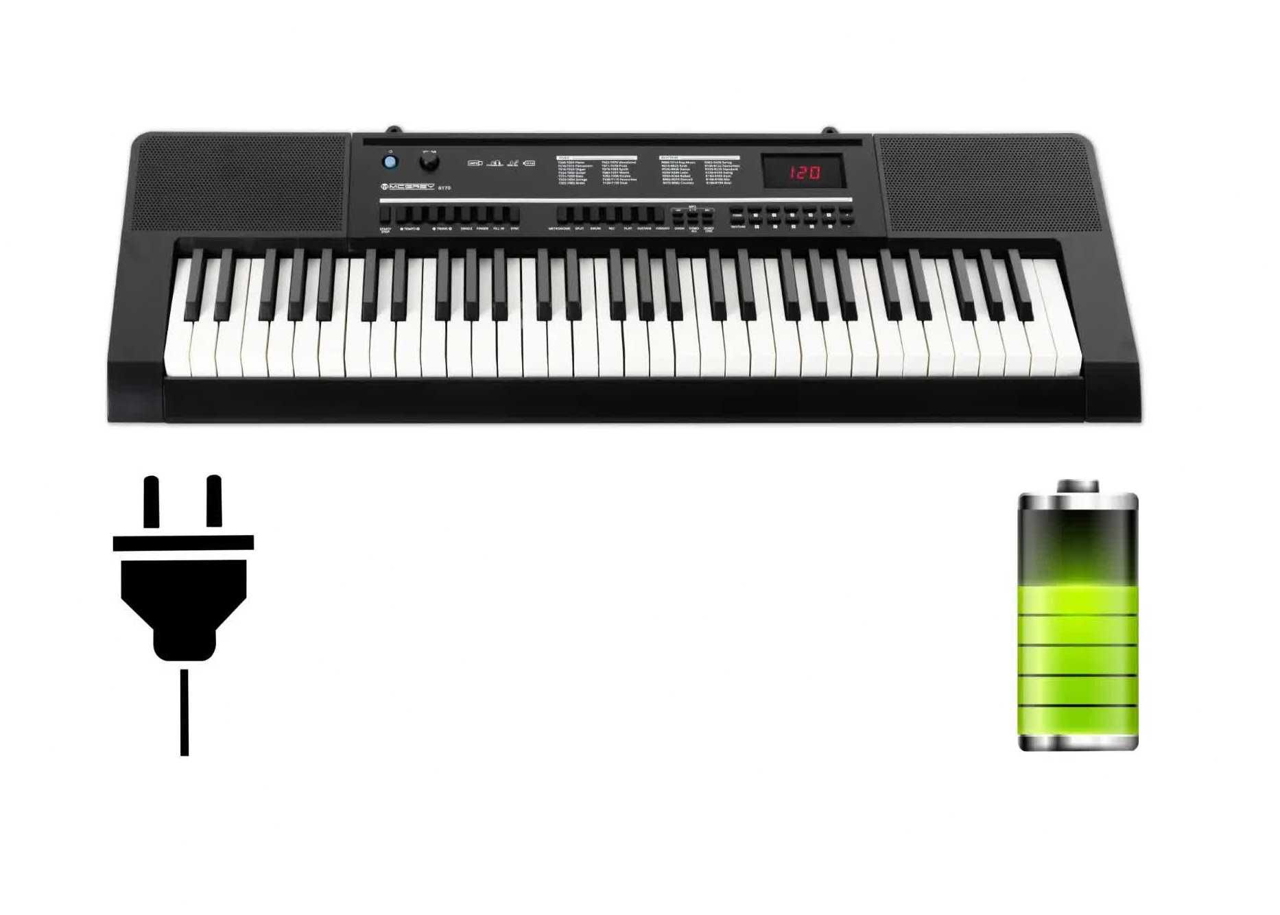 Orga portabila McGrey 6170 BK Keyboard Battery Negru