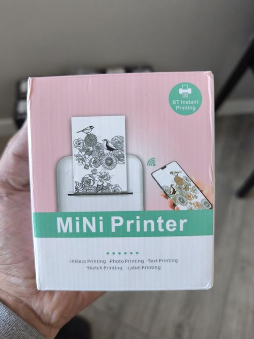 Мини принтер для смартфонов