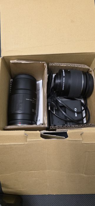 Kit Canon EOS 2000D 24.1MP + 2 Obiective