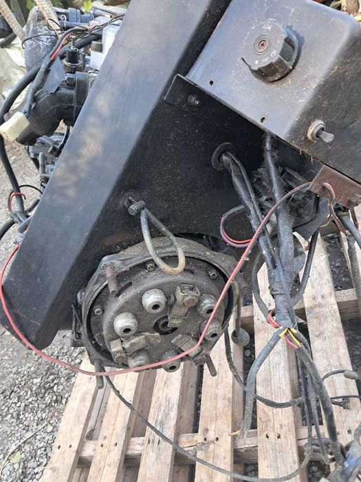 motor Ruggerini cu 2 cilindri