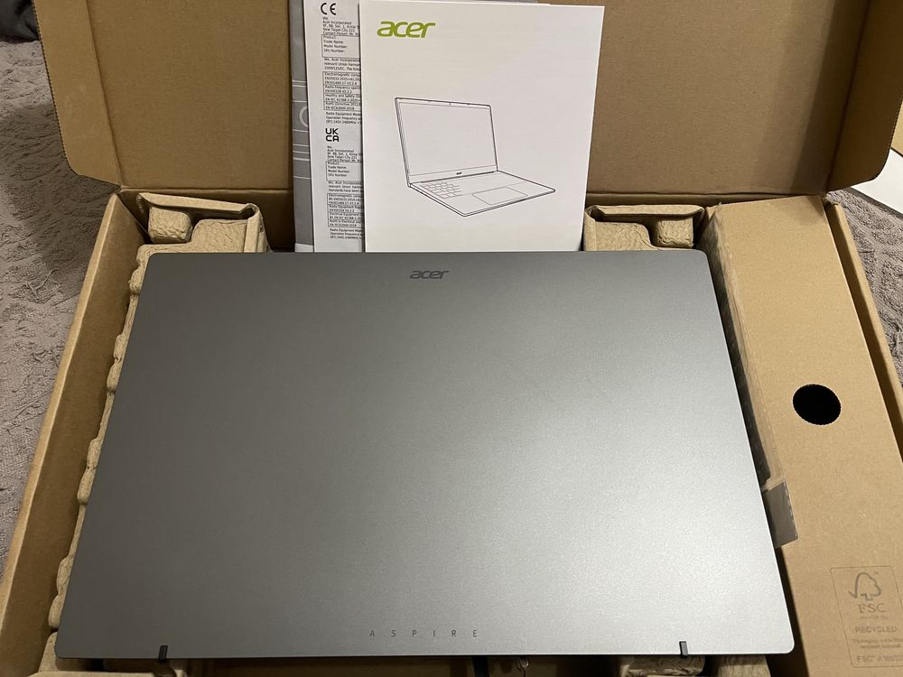 Ноутбук Acer Lite 15, новый