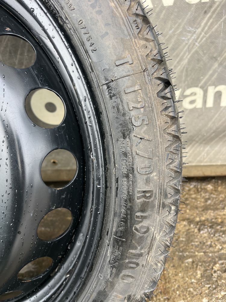 Резервни,бандажна гума 5x112 19 Audi 2бр