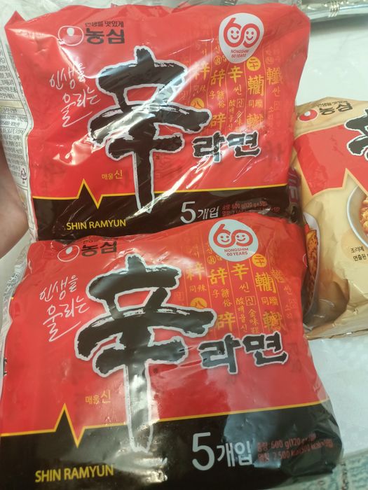 Рамён лапша корейская