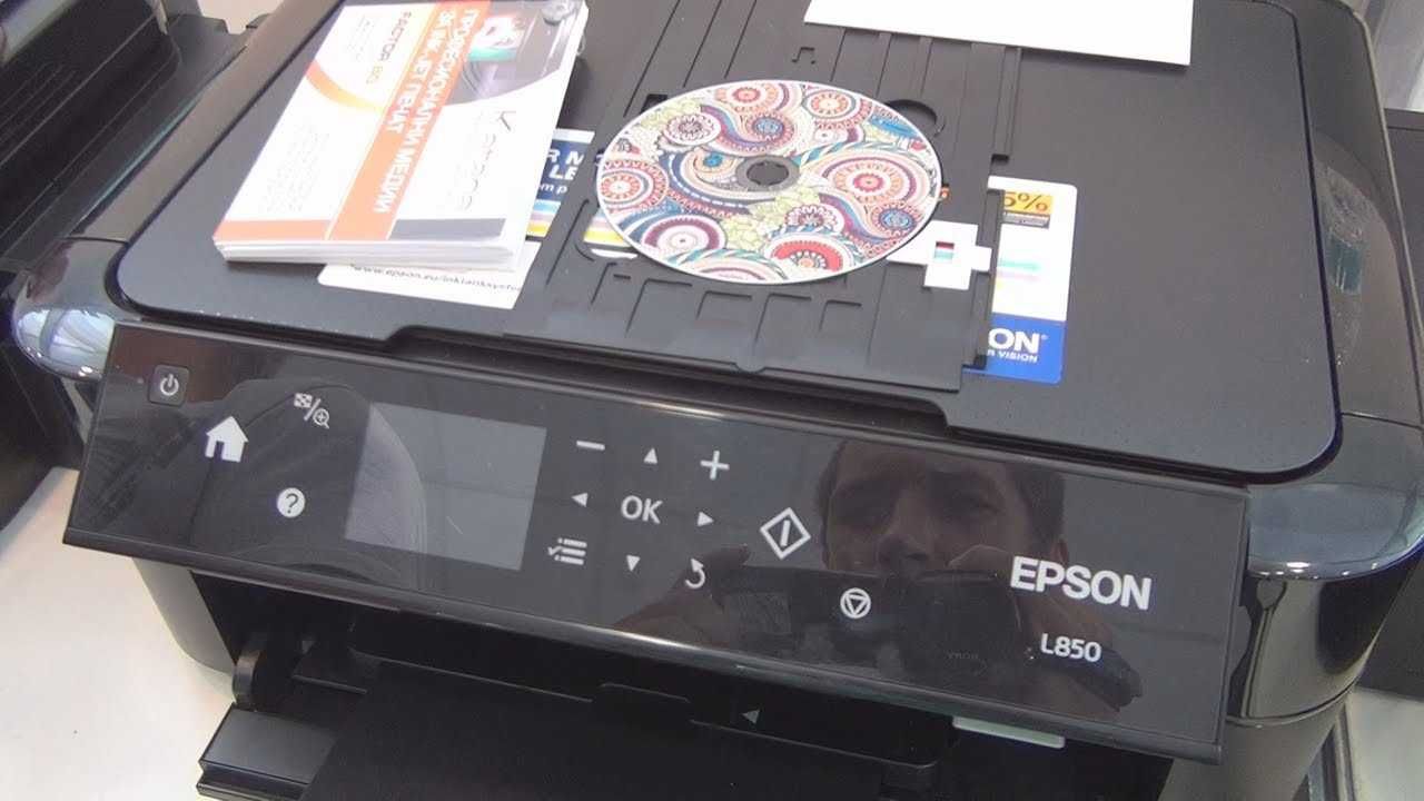 Принтер Epson L850 (МФУ 3 в 1 Струйный)