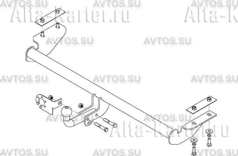 Фаркоп Avtos для Lada Vesta\SW