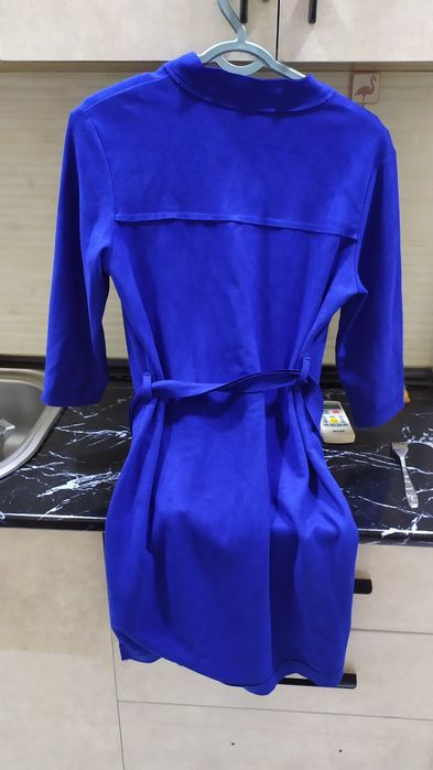 Продам синие платье