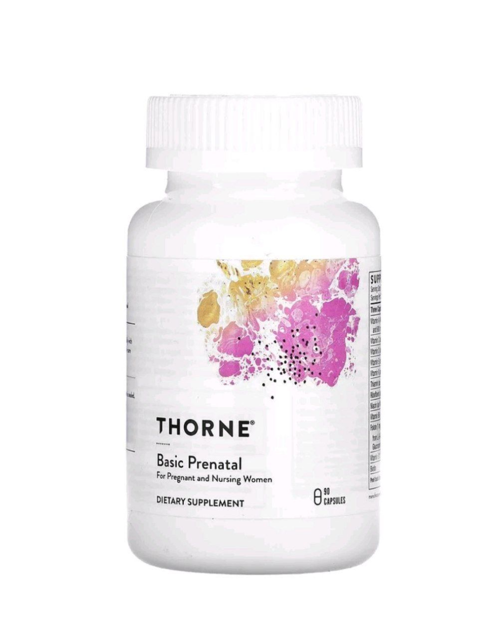 Thorne.Basic Prenatal, 90 капсул