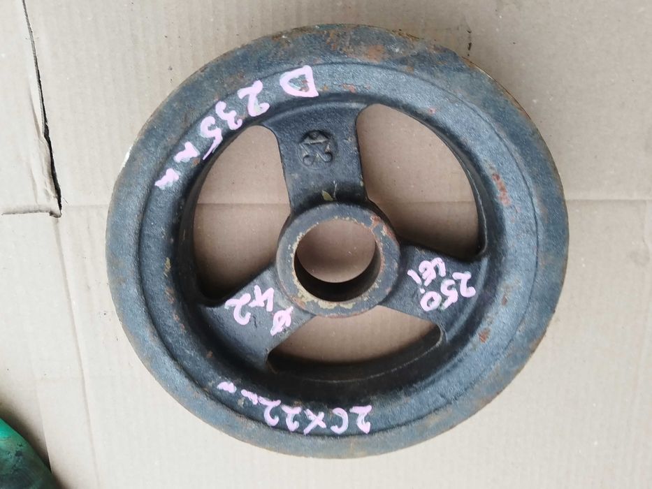 Fulie de fonta cu 2 canale de 22