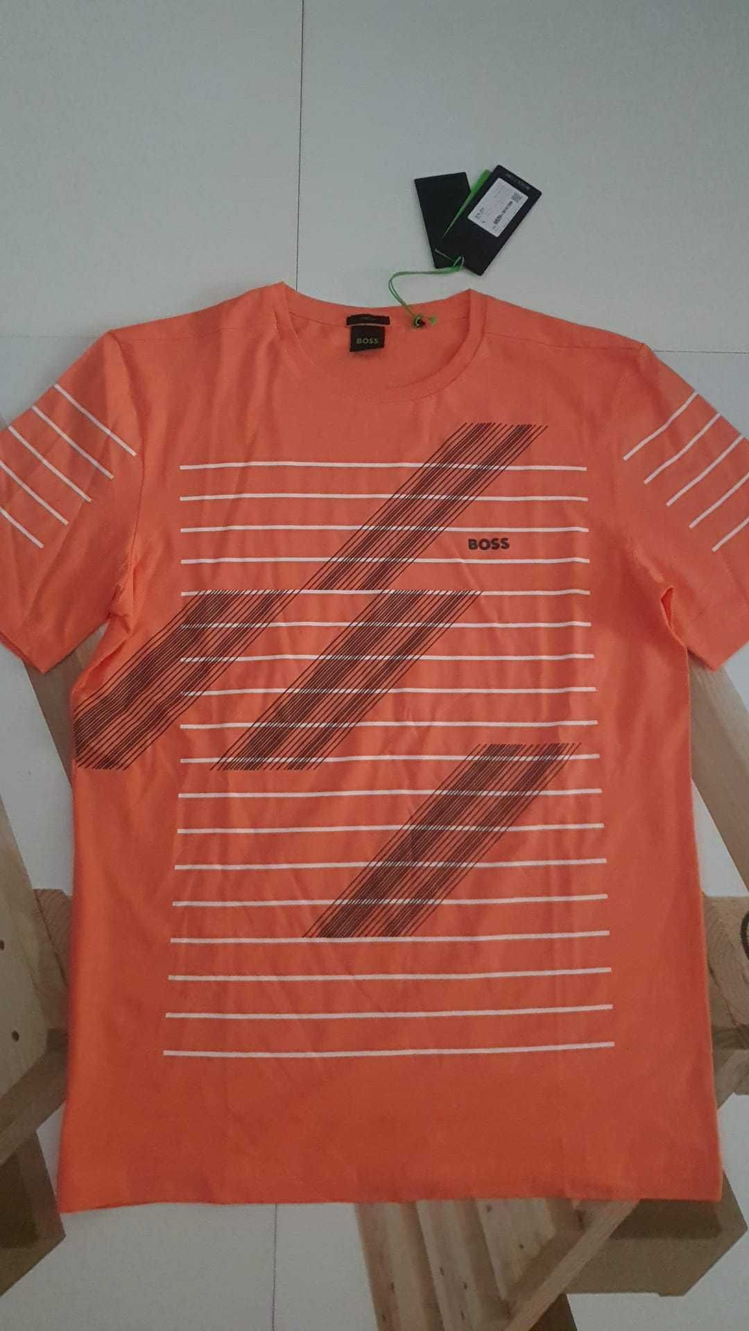 Vand tricou barbati Hugo Boss masura  M si L original nou cu eticheta