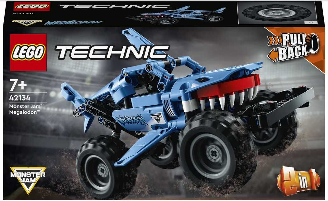 Vand seturi LEGO Technic - Monster Jam 42134, 42135, 42118 Sigilate