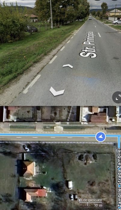 teren-casa Bunești la strada principală DN 67jud. Vâlcea