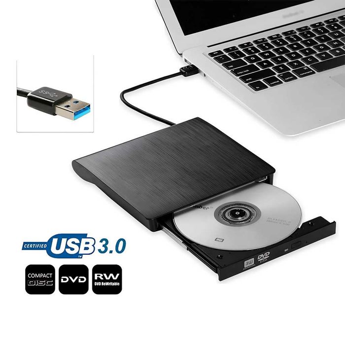 Внешний DVD-RW привод Pop-Up Mobile для пк и ноутбука. Есть доставка