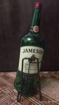 Бутыль JAMESON 4,5 литра с подставкой (пустой, с дозатором)