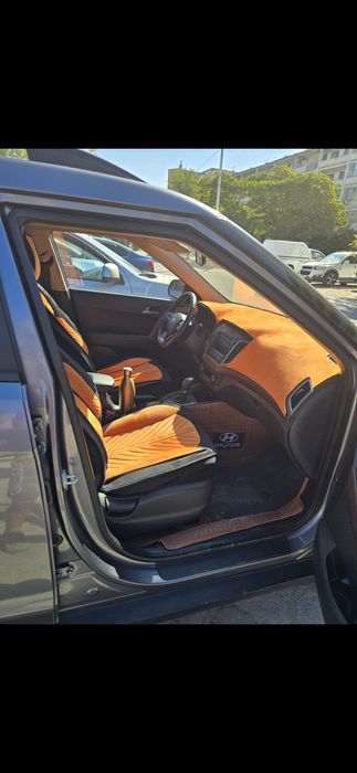 Чехлы и накидка на хундай крета