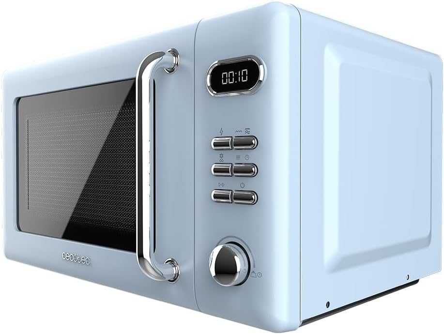 Микровълнова печка с грил Cecotec Proclean 5110 Retro Blue 700W