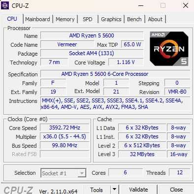 PC Gaming Ryzen 5 5600 32BG RAM 4060TI