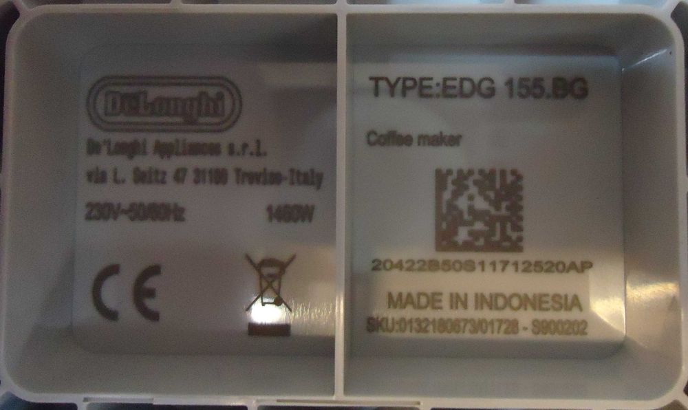 Кафемашина кафеварка за градина с гаранция 1 година NESCAFÉ® Delonghi