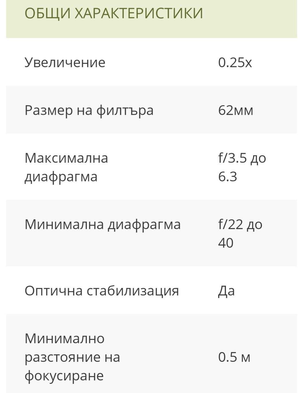 Обектив Tamron 18-200mm f /3.5- 6.3 Di III VC for Sony