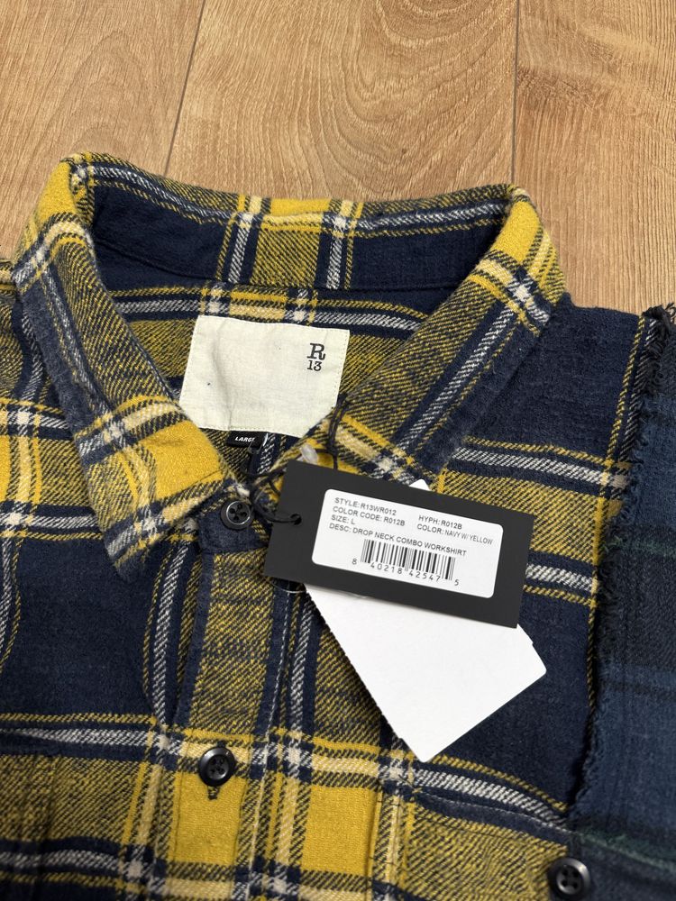 Мъжка риза R13 L размер Oversize