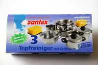 Губка с выемкой для мытья посуды Santex