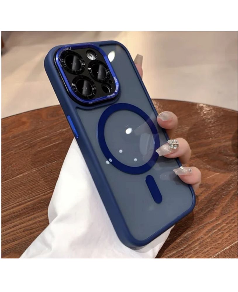 Iphone 13/14/15/16 PRO MAX PLUS Husa Zoom Magnetica Acoperire Camera