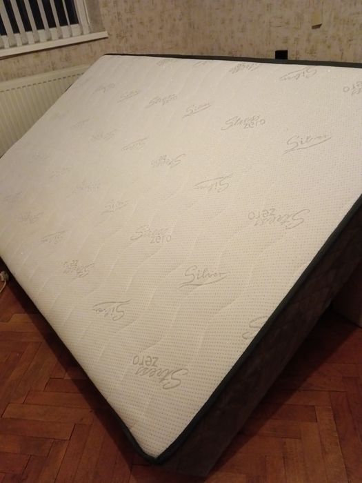 Матрак с дървена рамка 120х190