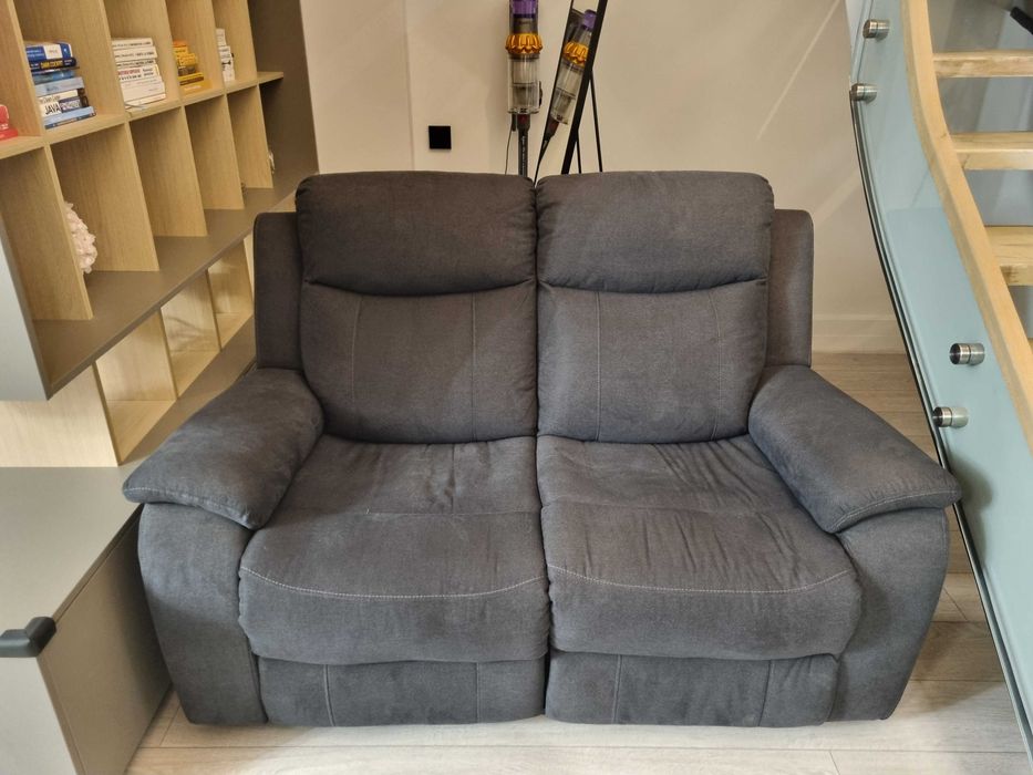 Canapea cu recliner electric dublu
