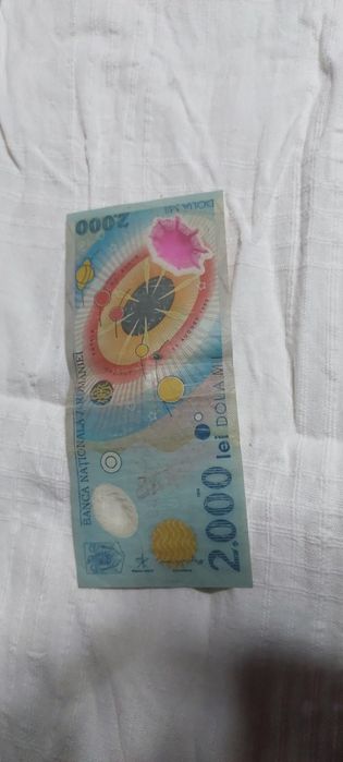 Bancnota 2000 lei colecție