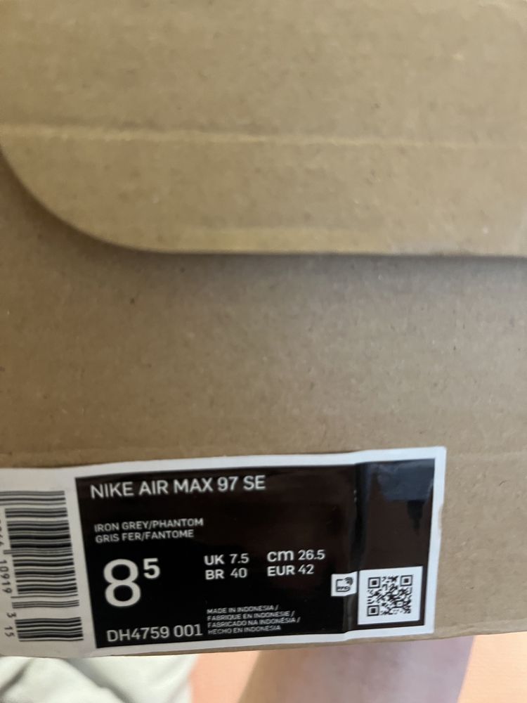 Продам кроссовки Nike Air Max 97